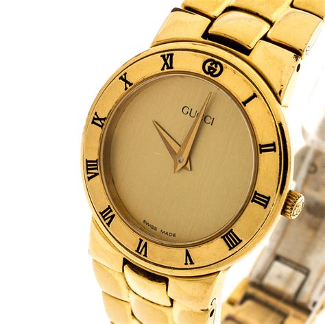 gold gucci watch replica|discontinued Gucci watches.